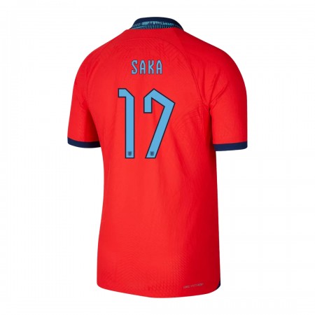 Virallinen pelipaita Englanti SAKA 17 Vieras World Cup 2022 Lyhythihainen - Miesten